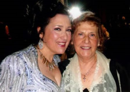 Cristina Fontanelli and Mom