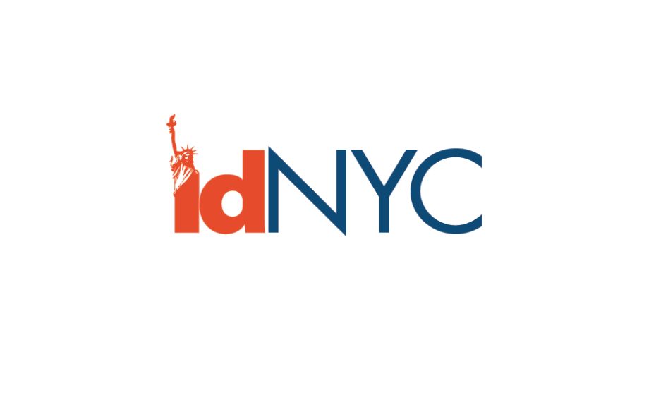 The logo for IDNYC, which features the Statue of Liberty.
