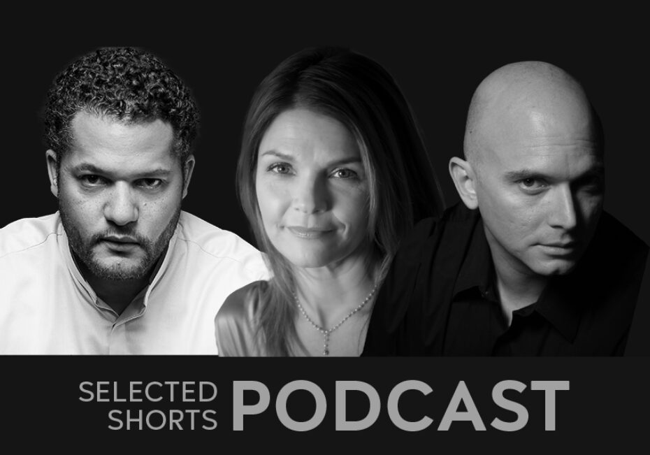 Brandon J Dirden, a man with a mustache and short beard, Kathryn Erbe, a gently smiling woman with hair framing her face, and Michael Cerveris, a bald man with a cleft chin are shown together.