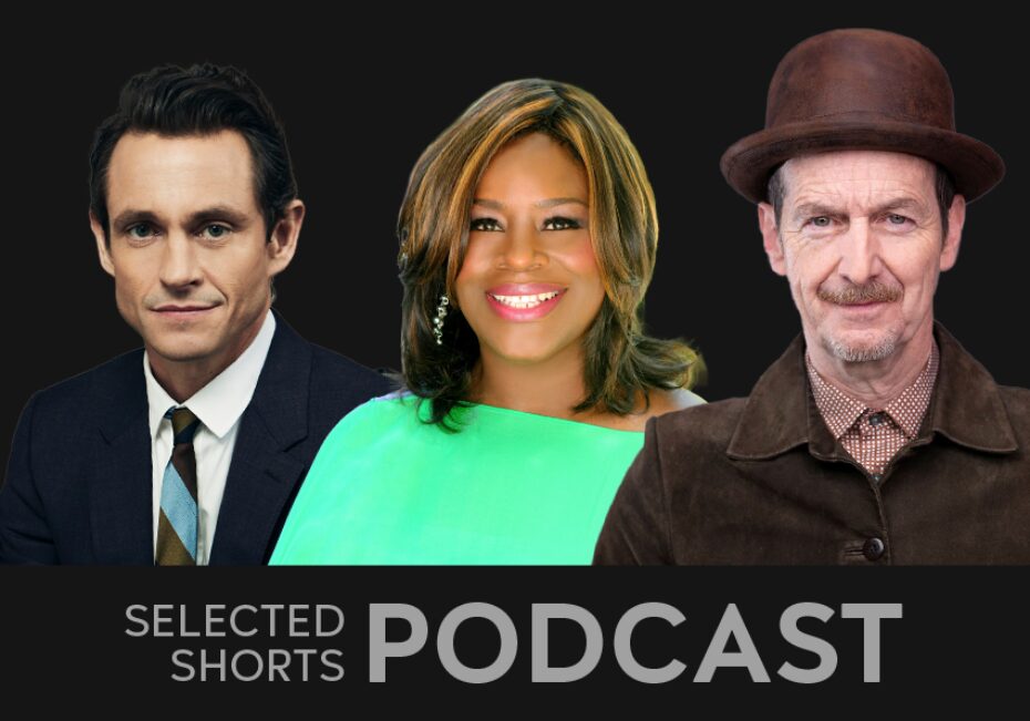 Headshots of Hugh Dancy, Retta, and Denis O Hare are pictured against a black background.
