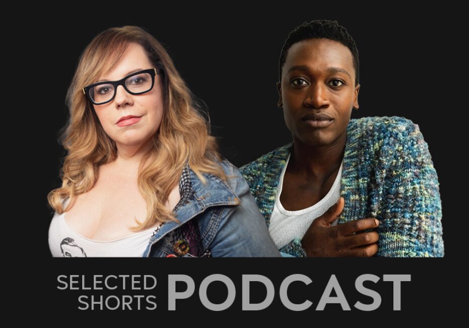 Headshots of Kirsten Vangsness and Ato Blankson Wood are featured against a black background.