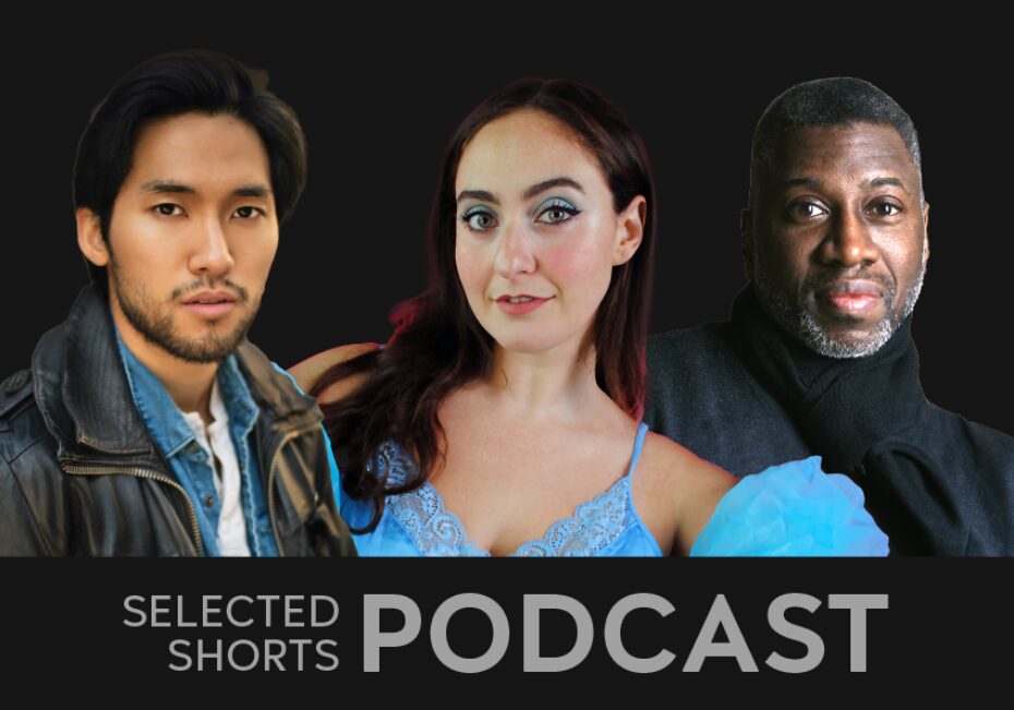 Headshots of Jin Ha, Catherine Cohen, and Teagle F. Bougere are featured against a black background.