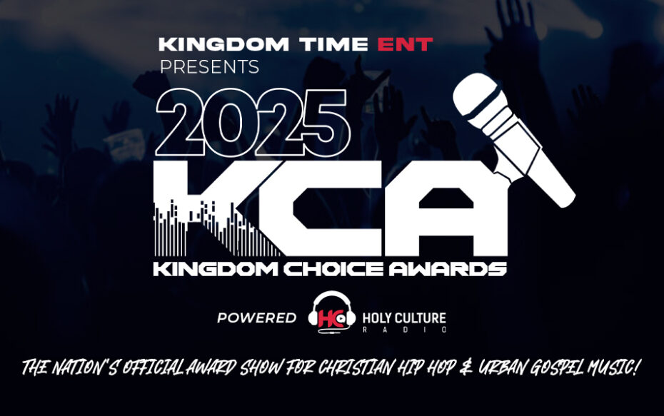 The KCA logo appears in blocky white text on a black background.