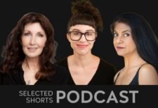 Joanna Gleason, Adina Verson, and Rita Wolf, all women, pictured next to each looking at the camera