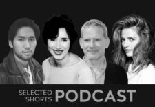 Jin Ha, a man with dark facial hair, Maria Tucci, a smiling woman, Campbell Scott, a man with grey facial hair, and Stana Katic, a woman with sideswept hair, smiling are pictured together.