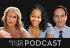 Alysia Reiner, a woman with long blonde hair and bangs, Crystal Dickinson, a smiling woman with braids, and and Peter Grosz, a smiling man with short dark hair are pictured together.