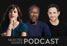 Maggie Siff, a woman, Nathan Hinton, a man, and Santino Fontana, another man are seen together.