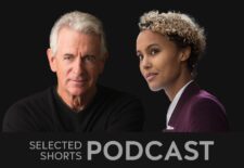 James Naughton, a gray haired man, is next to Kaneza Schaal, a smiling woman.