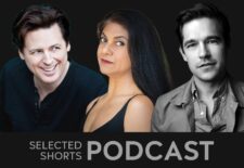 Headshots of John Fugelsang, Rita Wolf, and Jason Ralph are featured against a black background.