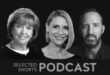 Headshots of Anne Meara, Claire Danes, and Tony Hale are featured against a black background.