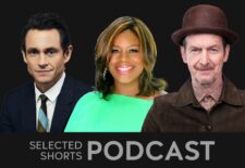 Headshots of Hugh Dancy, Retta, and Denis O Hare are pictured against a black background.