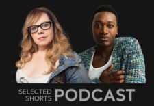 Headshots of Kirsten Vangsness and Ato Blankson Wood are featured against a black background.