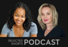 Headshots of Crystal Dickinson and Jessica Lange are featured against a black background.