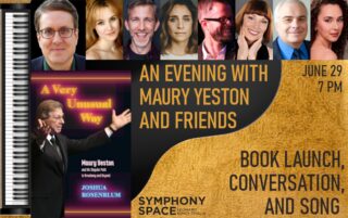 Image for An Evening with Maury Yeston and Friends: Book Launch, Conversation, and Song