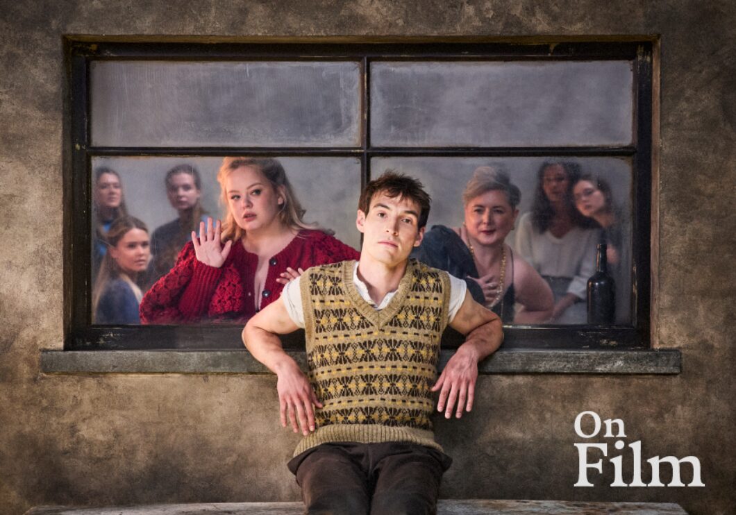 The cast of NT Live: The Playboy of the Western World.