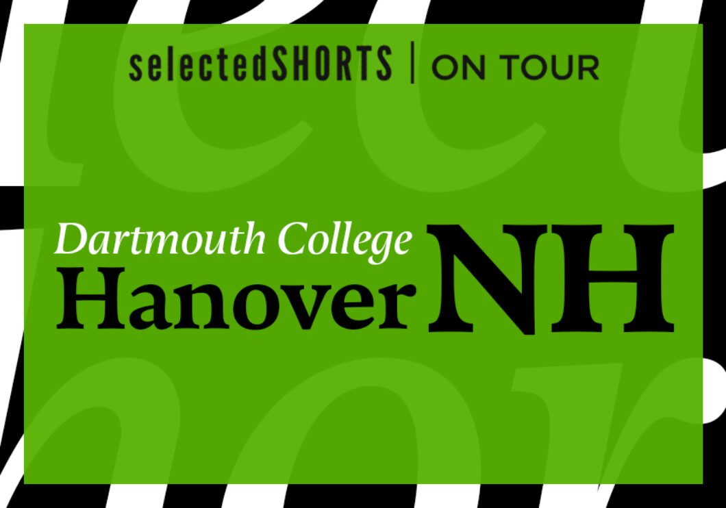 Top text: Selected Shots on Tour. Center text, against a green background: Dartmouth College, Hanover, NH
