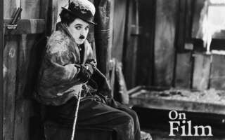 Charlie Chaplin in Gold Rush.