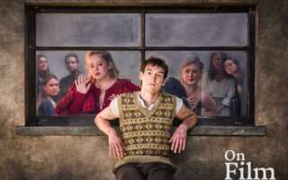 The cast of NT Live: The Playboy of the Western World.
